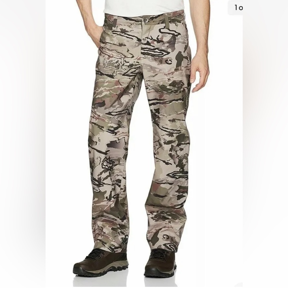 Under Armour UA Men’s Coldgear Storm Barren Camo Hunting Pants 1347443 999